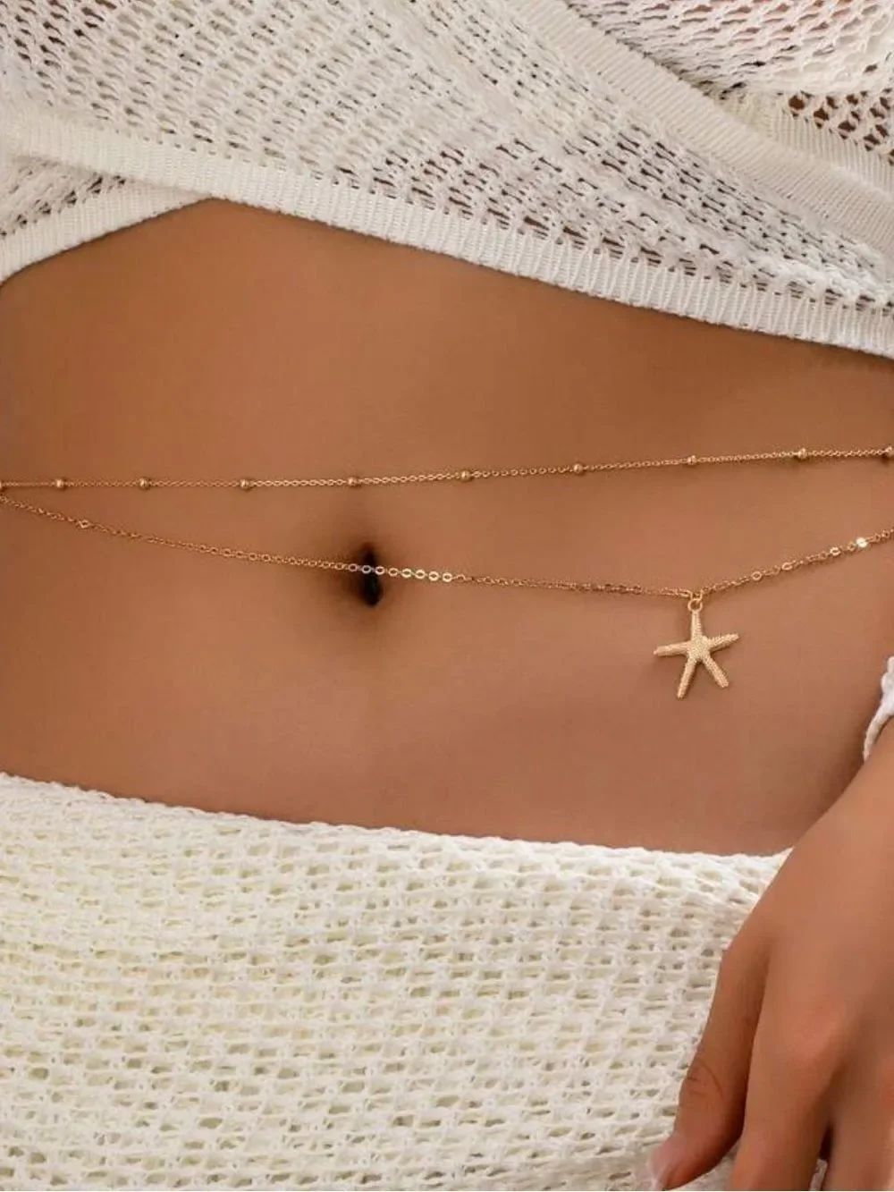 Starfish Belly Chain N2201